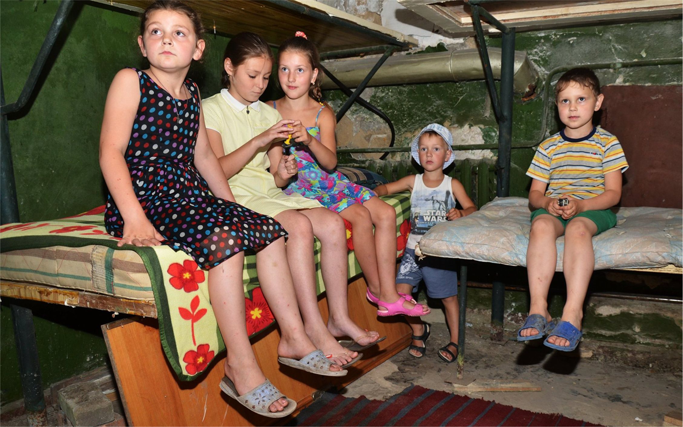 Дети из донбасса в москве